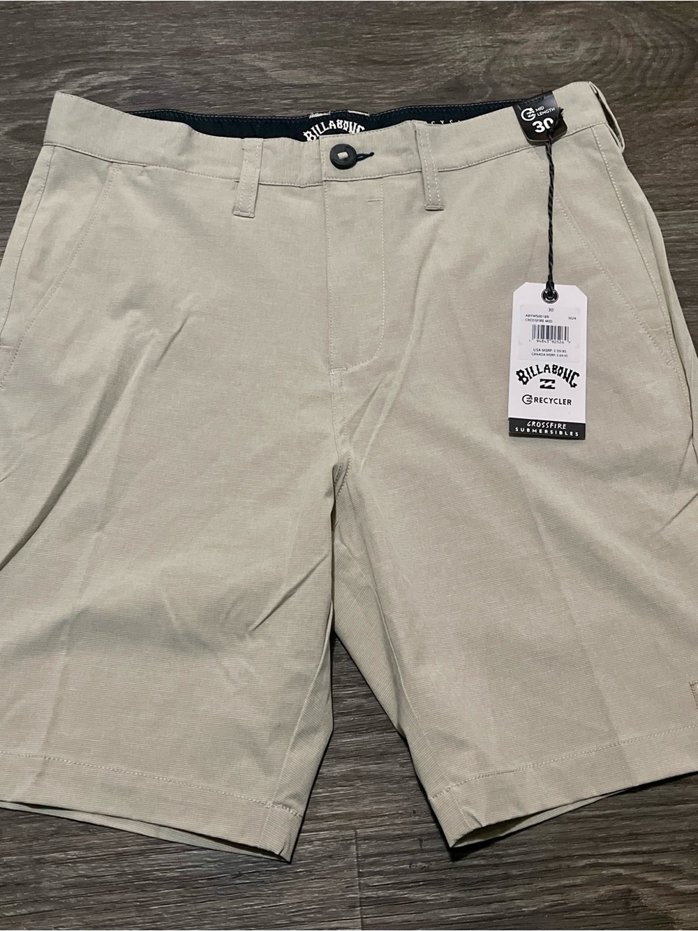 Billabong Crossfire Submersible Mid-Length Shorts – Men’s 30